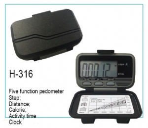 H-316 Pendulum Pedometer (Five function)